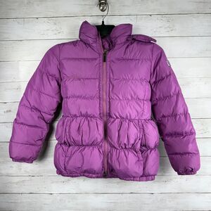 add Girls Purple Puffer Jacket